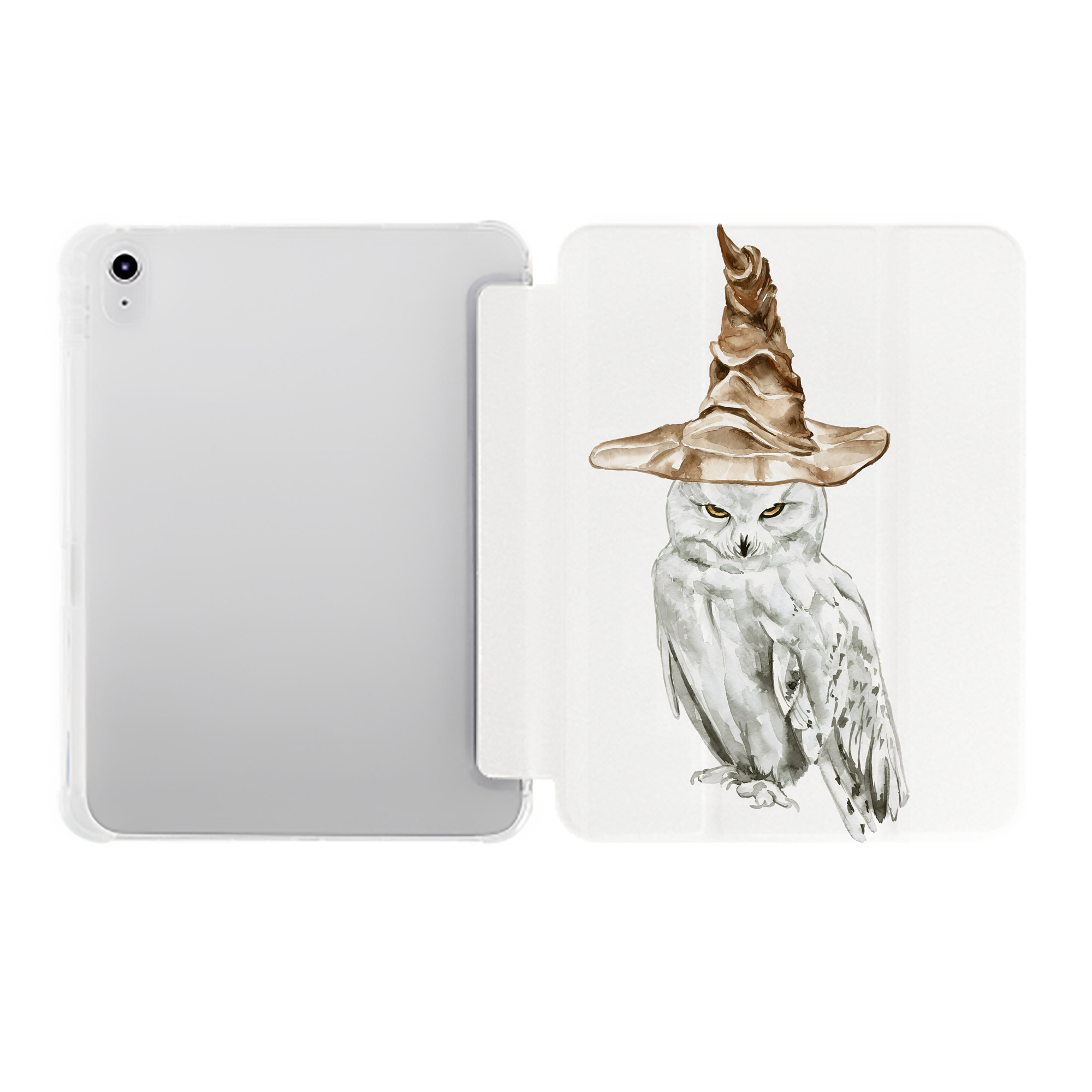 （画像用） Harry Potter ハリー・ポッターシリーズ IPad ケース ペン収納付き 三つ折りスタンド PUレザー×シリコン 対応機種9.5/10.5/10.9インチ